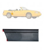 1987-93 LX Front Of Quarter Body Molding - RH